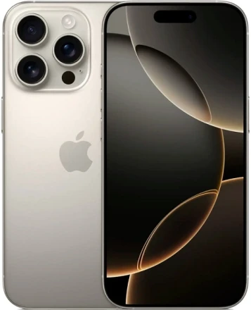 Смартфон  Apple iPhone 16 Pro 256GB Dual nano SIM natural titanium (титановый бежевый) обмененный, без коробки (новый, не активированный, без RuStore) гарантия 1 год