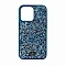 Накладка SWAROVSKI совместимая с 15 Pro со стразами Blue