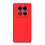 Накладка Silicone Case совместимая с Рэдми Нот 15 4G (SC) красная