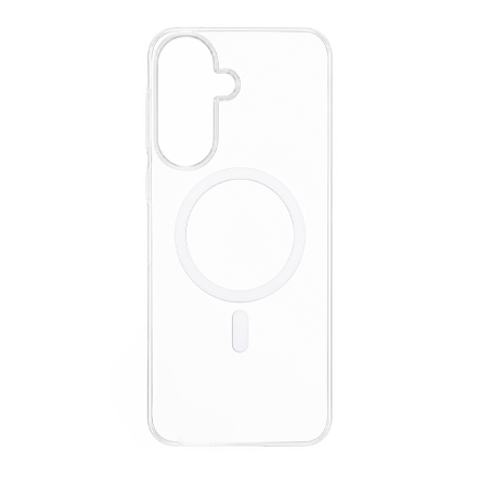 Пластиковая накладка VERRATON с MagSafe совместимая с Samsung A57 прозрачная