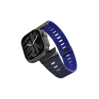 Ремешок Skinarma совместимый с Apple Watch (44/45/46/49 mm) синий/фиолетовый