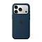 Накладка Silicone Case с MagSafe совместимая с iPhone 17 Pro синяя LB