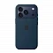 Накладка Silicone Case с MagSafe совместимая с iPhone 17 Pro синяя LB