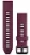 Силиконовый ремешок для Garmin Fenix 8 43mm Quickfit 20 mm (Merlot/Graphite) (010-13391-04)