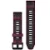 Силиконовый ремешок для Garmin Fenix 8 43mm Quickfit 20 mm (Merlot/Graphite) (010-13391-04)