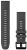 Силиконовый ремешок для Garmin Fenix 8 47mm Quickfit 22 mm (Black/Pebble Gray) (010-13392-00)