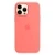 Накладка Silicone Case с MagSafe совместимая с iPhone 16 Pro Max коралловая LB