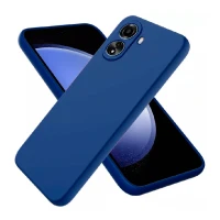 Силиконовая накладка Partner совместимая с ПОКО X7 Pro (SC) синяя
