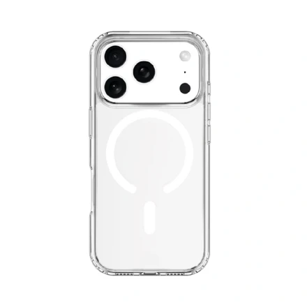 Противоударная накладка WIWU iShield Pro с MagSafe совместимая с iPhone 17 Pro прозрачная