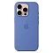Накладка Silicone Case с MagSafe совместимая с iPhone 16 Pro Max синяя LB