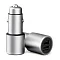 Автомобильное зарядное устройство Ксиаоми Ми Car Charger Fast(2*USB-A) 36W серое