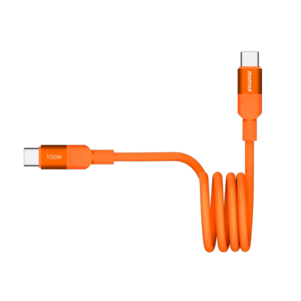 Кабель Momax Mag.Link Type-C/Type-C 100W (DC535M) 1m оранжевый