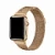 Браслет миланская петля UNIQ Dante совместимый с Apple Watch (44/45/46/49mm) сталь золото