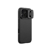 Противоударная накладка с защитой камеры Nillkin Camshield Prop Case с MagSafe совместимая с iPhone 17 Pro черная