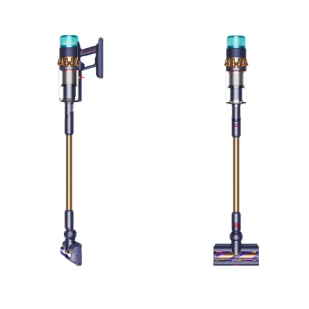 Вертикальный пылесос Dyson SV23 Gen5Detect Absolute (золотистый/синий)(4 насадки)