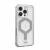 Противоударная накладка Uag Plyo с MagSafe (серебро) совместимая с iPhone 16 Pro прозрачная
