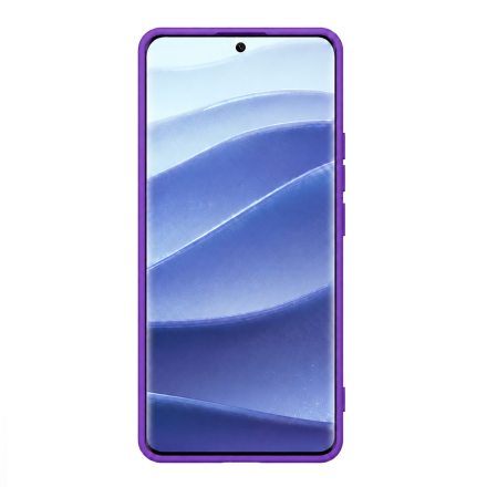 Накладка Silicone Case совместимая с Рэдми Нот 15 4G (SC) фиолетовая