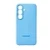 Накладка Silicone Case совместимая с Samsung S25/S24 голубая MG
