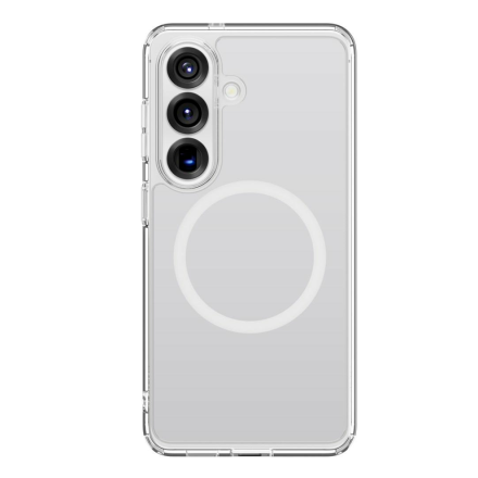 Пластиковая накладка KZDOO IceGuard с MagSafe совместимая с Samsung S 26 Plus прозрачная