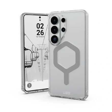 Противоударная накладка Uag Plyo с MagSafe совместимая с Samsung Galaxy S26 Ultra прозрачная