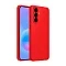 Накладка Silicone Case совместимая с Samsung А57 (SC) красная
