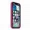 Накладка Silicone Case с MagSafe совместимая с iPhone 16 розовая LB