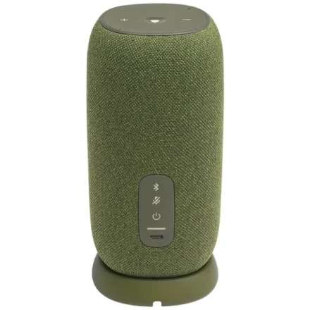 Умная колонка JBL Link Portable с Алисой зеленая, ЗВЕЗДЫ