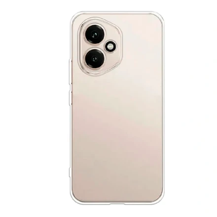 Силиконовая накладка совместимая с Honor 400 прозрачная