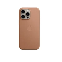 Накладка FineWoven с MagSafe совместимая с iPhone 15 Pro Серо-коричневый