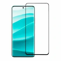 Защитное стекло Cabal Premium совместимое с Ксиаоми Поко X7 полноэкранное черное