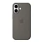 Накладка Silicone Case с MagSafe совместимая с iPhone 16 серая LB
