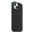 Накладка Silicone Case с MagSafe совместимая с iPhone 15 Plus черная SZ