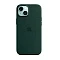 Накладка Silicone Case с MagSafe совместимая с iPhone 15 Plus черная SZ