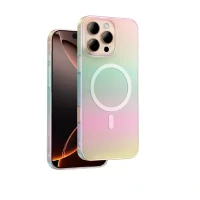 Пластиковая накладка Keephone Fantasia с MagSafe совместимый с  iPhone 16 Pro перламутровая