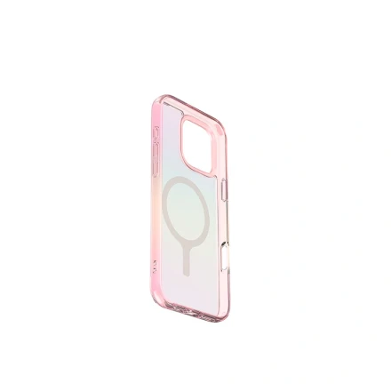 Пластиковая накладка Keephone Fantasia с MagSafe совместимый с  iPhone 16 Pro перламутровая
