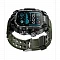 Противоударный кейс с ремешком Keephone Bassion совместимый с Apple Watch Ultra 49mm черный/зеленый