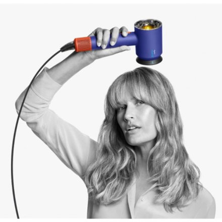 Фен  Фен Dyson Supersonic HD16 Nural vinca blue/topaz orange (сине-оранжевый) с кейсом