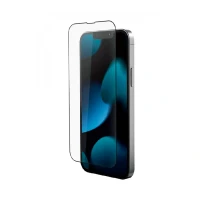 Защитное стекло совместимое с iPhone 13 Mini полноэкранное черное