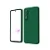 Накладка Silicone Case совместимая с Samsung A36/А37/А56 (SC) темно-зеленая