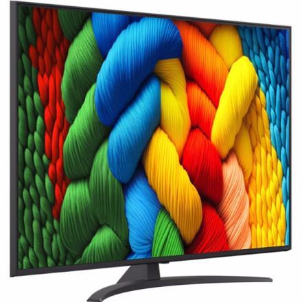 55" Телевизор LG 55NANO81A6A (2025), 4K UHD, NanoCell, 60 Гц, Smart TV, черный (EAC)