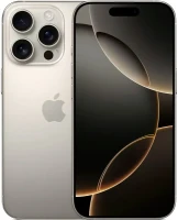 Смартфон  Apple iPhone 16 Pro 256GB nano SIM + eSim natural titanium (титановый бежевый) обмененный, (новый, не активированный, без RuStore) гарантия 1 год