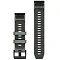 Силиконовый ремешок для Garmin Fenix 8 47mm Quickfit 22 mm (Willow/Graphite) (010-13392-04)