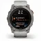 Умные часы Garmin Fenix 7X PRO Sapphire Solar Edition (010-02778-15) титановый корпус с дымчато-серым оранжевым ремешком