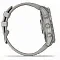 Умные часы Garmin Fenix 7X PRO Sapphire Solar Edition (010-02778-15) титановый корпус с дымчато-серым оранжевым ремешком