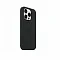 Накладка Silicone Case с MagSafe совместимая с iPhone 15 Pro черная SZ