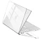 Пластиковый чехол Hard Shell Case для Macbook Neo13" (A18 Pro) прозрачная