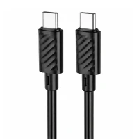 Кабель Earldom Type-C/Type-C (EC-155C) 1,2 м черный