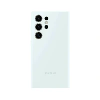 Пластиковая накладка Silicone Case для Samsung Galaxy S24 Ultra белый SZ