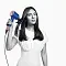 Фен  Фен Dyson Supersonic HD15 blue/blush (синий/коралловый) с кейсом