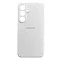 Силиконовая накладка Partner совместимая с Samsung Galaxy S25/S24 белая